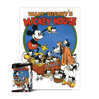 Disney Jigsaw Puzzle 500pcs Mickey and the bad boys(D-A05-021)