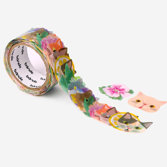 Bande happy cat meow masking tape