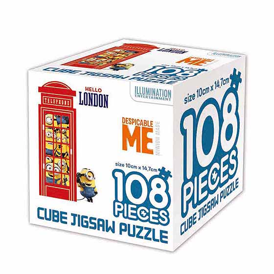 Superbad cube puzzle 108pcs-London