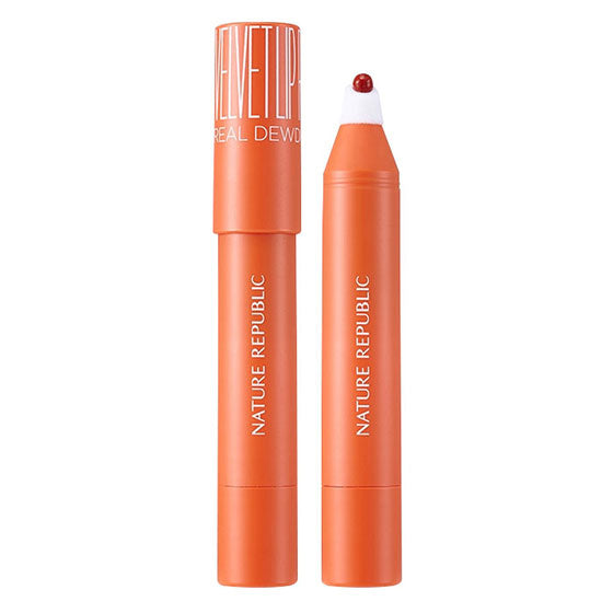 Real Dewdrop Velvet Lip 03)Pumpkin Brick