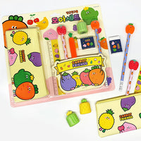 Carrot Stationery Set A set of 7 items