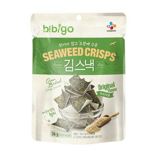 [bibigo] Seaweed Crisps original flavor(36g/ea)