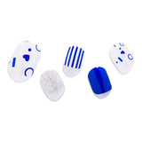 Beach Towel Stripe Pedi (Gloss)