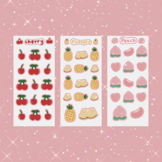 [Supremeing] Fruit sparkle Sticker