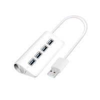 New York USB 4 Port Hub White