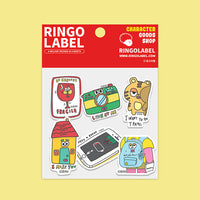 Deco sticker Tiny Trouble 6pcs
