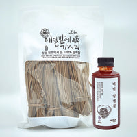 Jeju Organic Gluten Free Buckwheat Noodle + Red Bibim Sauce (3-4 serving)