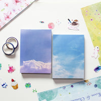 Big Memo pad - sky
