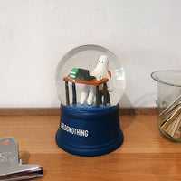 Snow globe for bedroom-office