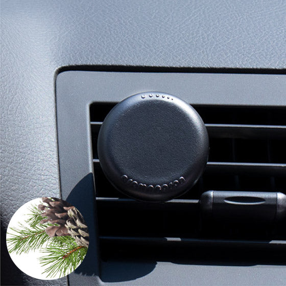 Aromacaron Car Diffuser Incare Pine (Dark Silver Case)