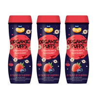 Organic Puffs Strawberry & Blueberry * 3ea