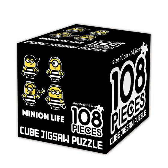 Superbad3 cube puzzle 108pcs-Minion life