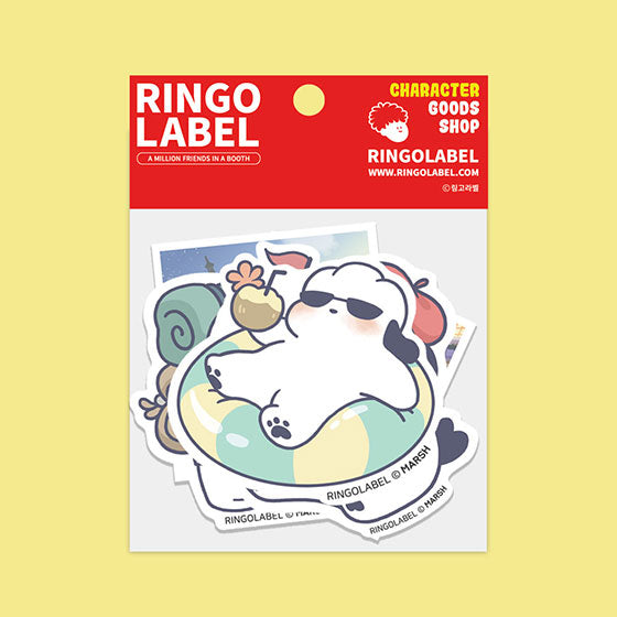 Deco Sticker Marsh 5pcs