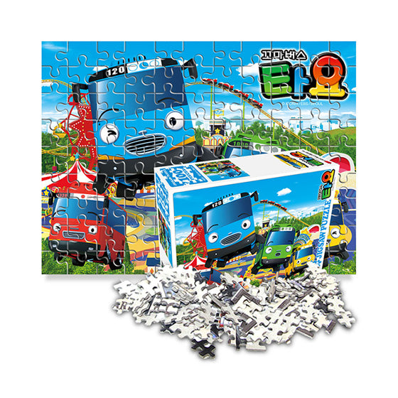 Tayo the Little Bus Jigsaw Puzzle 100pcs Amusement park