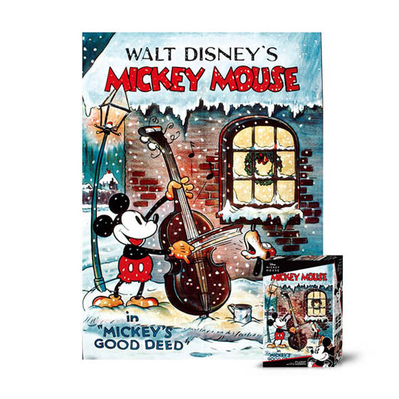 Disney Jigsaw Puzzle 500pcs Mickey's winter(D-A05-017)