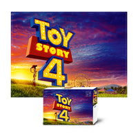 Disney 800pcs Toy Story 4 Glow with the setting sun a hill