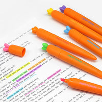 Carrot Slim Marking Pen A set of 6 colors