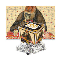Anthony Browne Jigsaw Puzzle Mini 108pcs Dining with gorilla