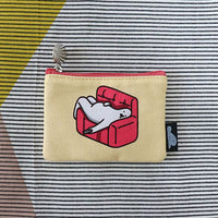 Card pouch (fabric) - in sofa