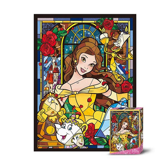 Disney 500pcs Glass Art Belle(D-A05-024)
