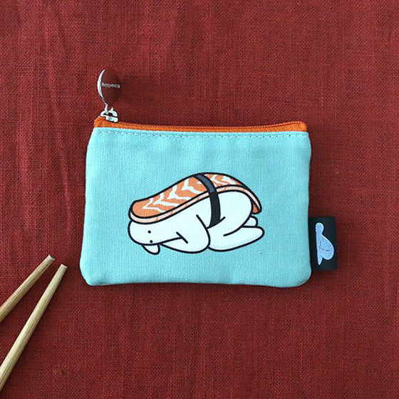 Card pouch (fabric) - Sushi