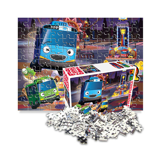 Tayo the Little Bus Jigsaw Puzzle 100pcs Opening at night