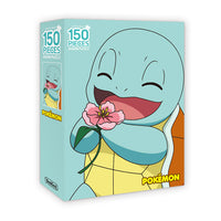 Pokemon Jigsaw puzzle 150pcs-Squirtleas With flowers