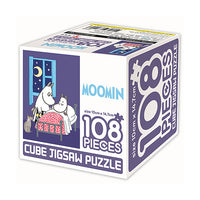 Moomin cube puzzle 108pcs-Good night, Moomin