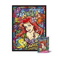 Disney 500pcs Glass Art Ariel(D-A05-025)