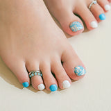 Blue Sky Pedi (Gloss)