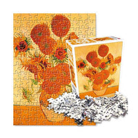 Famous paintings Jigsaw Puzzle 150pcs Helianthus or Sunflower