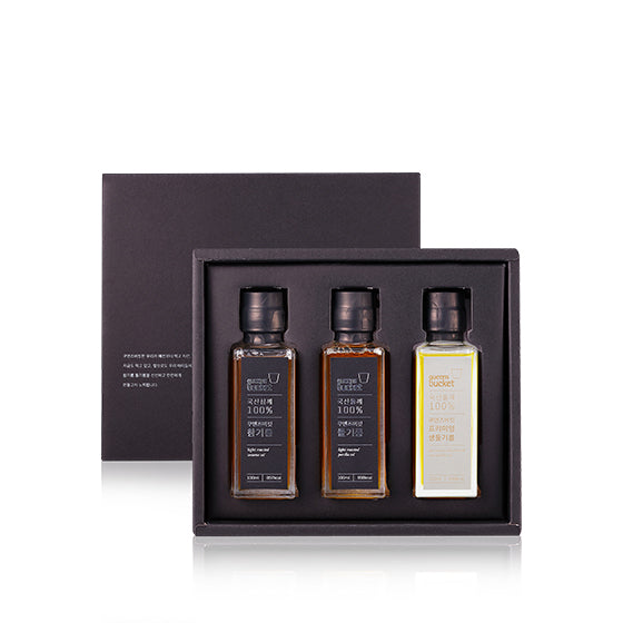 Sesame& Perilla & Virgin Perilla Oil 100ml Gift Set