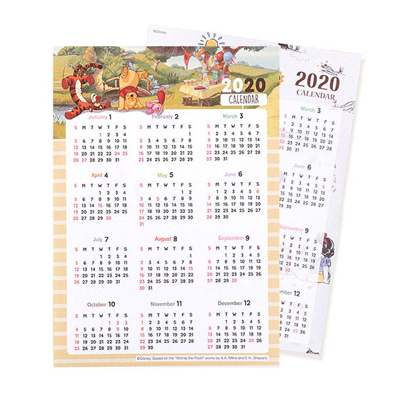 Disney 2020 Monthly Plan Sticker