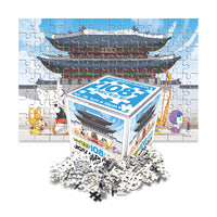 Pororo Jigsaw Puzzle Mini 108pcs-Gwanghwamun