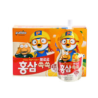 Pororo Red Ginseng Orange Drink 100ml 10ea