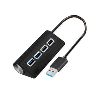 New York USB3.0 4 Port Hub Black