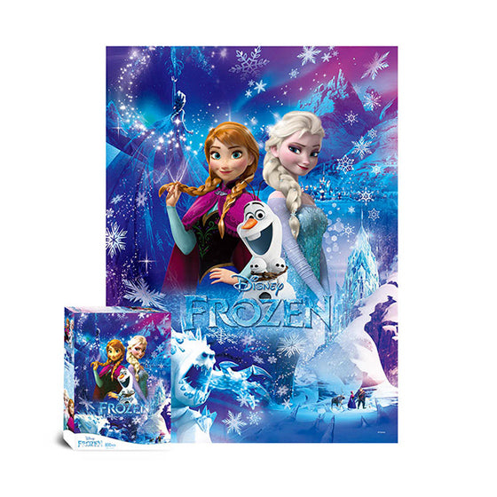 Frozen Jigsaw Puzzle 800pcs Metal Hologram(D-A08-023)