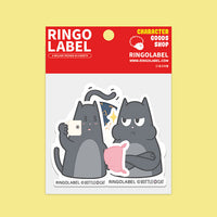 Deco sticker bottlecat 3pcs