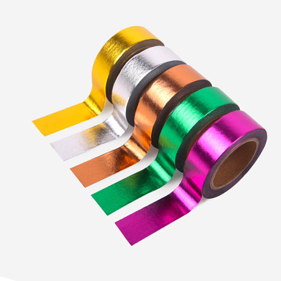 Neon sign metal masking tape