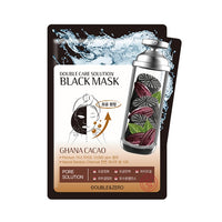 Double Care Solution Black Mask/Ghana Cacao, 10 count