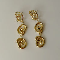 Doodle Drop Earring