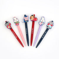 HelloKorea Gelpen(Black 0.38mm) Ver.2 Set