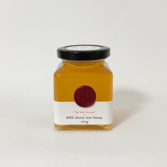 Wild Cherry Tree honey (Square bottle) 270g