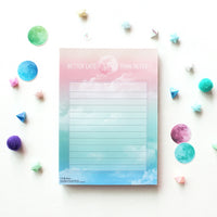 Big Memo pad - dreamy moon(pink)